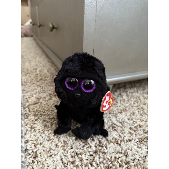 Ty Beanie Boo George the Gorilla Plush Stuffed Animal 6” (Retired) - Picture 3 of 4